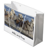 Paarden die in het water galmen groot cadeauzakje (Voorkant Gekanteld)