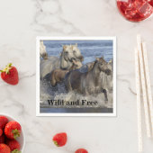 Paarden die in het water galmen servet (Insitu)