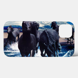 Paarden die in het water rennen Case-Mate iPhone case