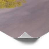 Paarden die in kleine beekjes worden gereflecteerd poster (Hoek)