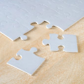 Paarden die in sneeuw lopen legpuzzel (Zijkant)