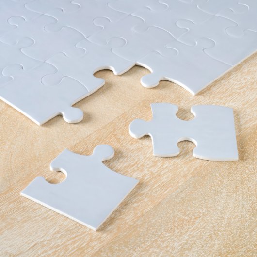 Paarden die in sneeuw lopen legpuzzel (Zijkant)