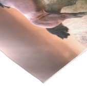 Paarden die lopen in het Surf Small Medium Tafelloper (Hoek)