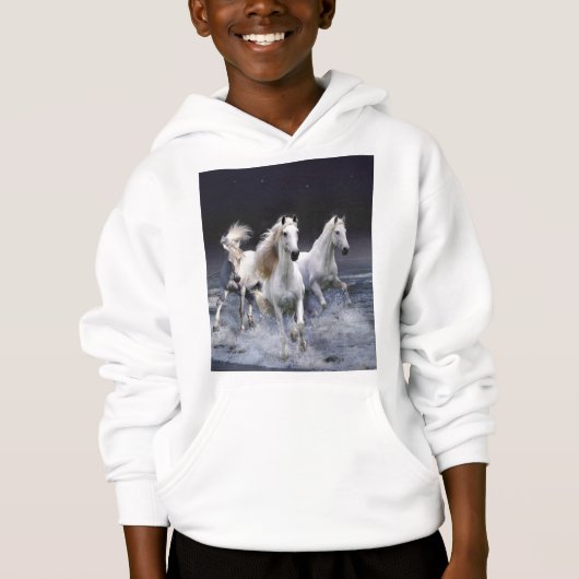 Paarden die lopen met kussens (Voorkant)