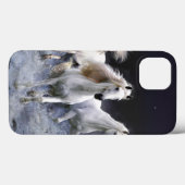 Paarden die lopen met kussens Case-Mate iPhone case (Achterkant (horizontaal))