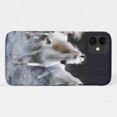 Paarden die lopen met kussens Case-Mate iPhone case (Achterkant (horizontaal))