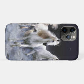 Paarden die lopen met kussens Case-Mate iPhone case (Achterkant (horizontaal))