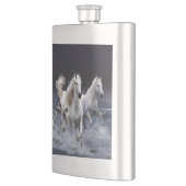 Paarden die lopen met kussens flacon (Links)