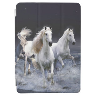 Paarden die lopen met kussens iPad air cover