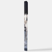 Paarden die lopen met kussens iPhone hoesje (Rechterkant)