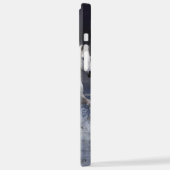 Paarden die lopen met kussens iPhone hoesje (Linkerkant)