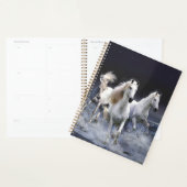 Paarden die lopen met kussens planner (Display)