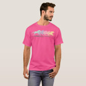 Paarden die Mustangs rennen T-shirt (Voorkant volledig)