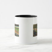 Paarden die naar de Post gaan bij Race Track Mok (Midden)