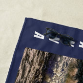 Paarden die op het strand rennen strandlaken (In situ)