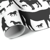 Paarden die papier of ontkoppelingspunten gebruike (Rol Hoek)