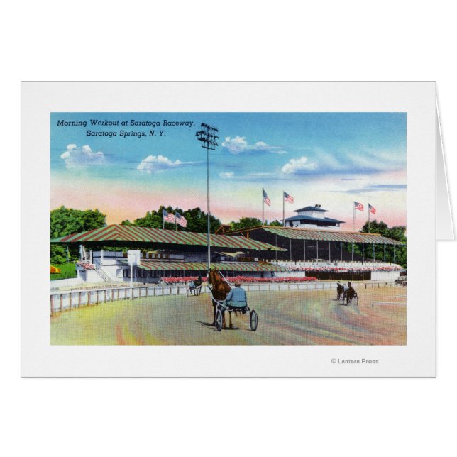 Paarden die 's ochtends een baan op het spoor krij (Voorkant Horizontaal)