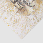 Paarden die stromen tissuepapier (Detail)