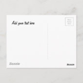 Paarden die vrij op zonsondergang lopen briefkaart (Achterkant)