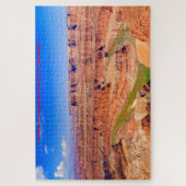 Paarden dood, Utah. kerstcadeautjes Legpuzzel (Verticaal)