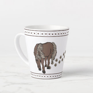 Paarden door figdewdrop Kleine Latte Mok