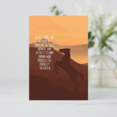 Paarden dragen de wijsheid bedankkaart (Staand voorkant)