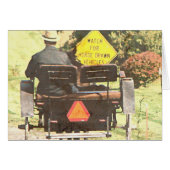 Paarden Drawn Vechicles, Amish Horse and Buggy (Voorkant Horizontaal)