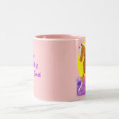 Paarden - een aanraking van de hemel op aarde tweekleurige koffiemok (Center)