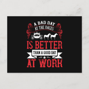 Paarden - een slechte dag in het gebied is beter briefkaart