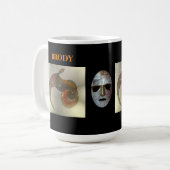 Paarden en aankomst koffiemok (Voorkant links)