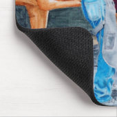 Paarden en aankomst muismat (Hoek)