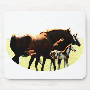 Paarden en Afbeelding van runderen Muismat