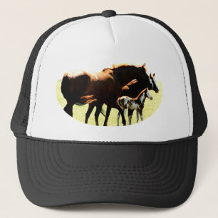 Paarden en Afbeelding van runderen Trucker Pet