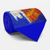 Paarden en Angel Stropdas (Opgerold)