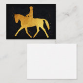 Paarden en appelwijn visitekaartje (Voorkant / Achterkant)