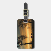 Paarden en Bagagelabel eikenbomen (Voorkant verticaal)