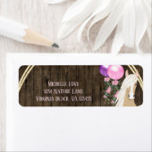 paarden en ballonnen op het adres van Barnwood Etiket (Insitu)