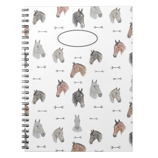 Paarden en Bits Notitieboek (Voorkant)