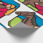 Paarden en Boerderijen meisjes Cadeaupapier