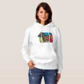 Paarden en Boerderijen meisjes Hoodie (Voorkant volledig)