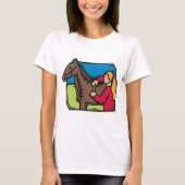 Paarden en Boerderijen meisjes T-shirt (Voorkant)
