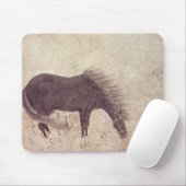 Paarden en bomen in de winter muismat (Met muis)