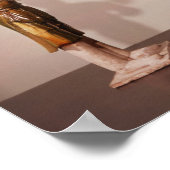 Paarden en bruinvissen, Tang Dynasty Poster (Hoek)