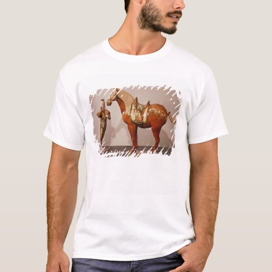 Paarden en bruinvissen, Tang Dynasty T-shirt (Voorkant)