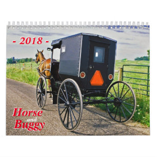 Paarden en buggy kalender