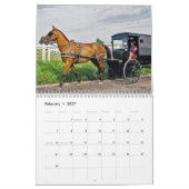 Paarden en buggy kalender (Feb 2027)