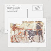 Paarden en Chariot Briefkaart (Voorkant / Achterkant)