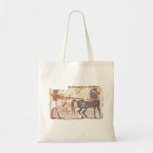 Paarden en Chariot Tote Bag (Voorkant)