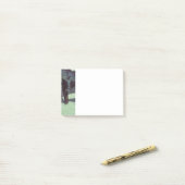 Paarden en cowboy Winter Snow Post-it® Notes (Op bureau)