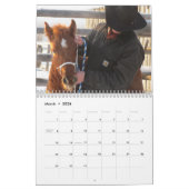 Paarden en cowboys kalender (Mar 2026)